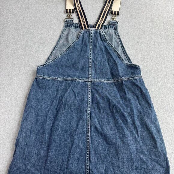 Dkny Women's Blue and Navy Dress - Picture 6 of 6